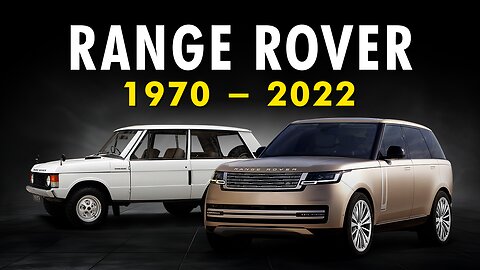 Range Rover Evolution: From 1970 to 2022 — See the Evolution in 3 Minutes!