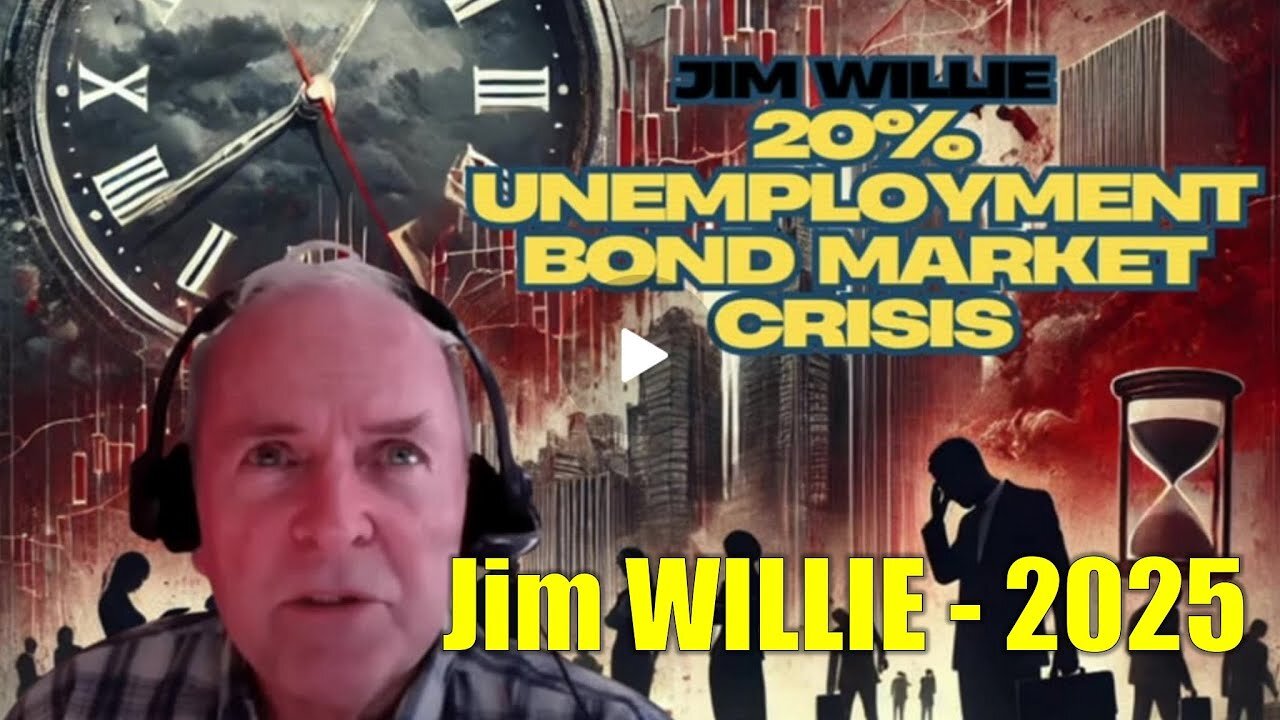 New Dr. Jim Willie| 20% Unemployment, Bond Market Crisis