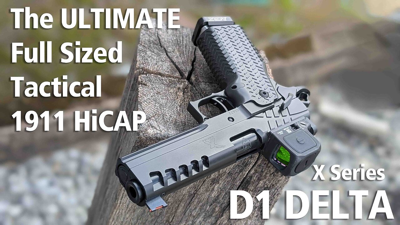 The ULTIMATE TACTICAL 1911 HiCAP Pistol