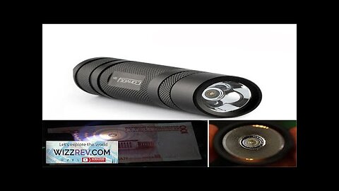 Convoy S2+ Nichia 365nm UV LED Single Mode OP Reflector Flashlight Ultra Review