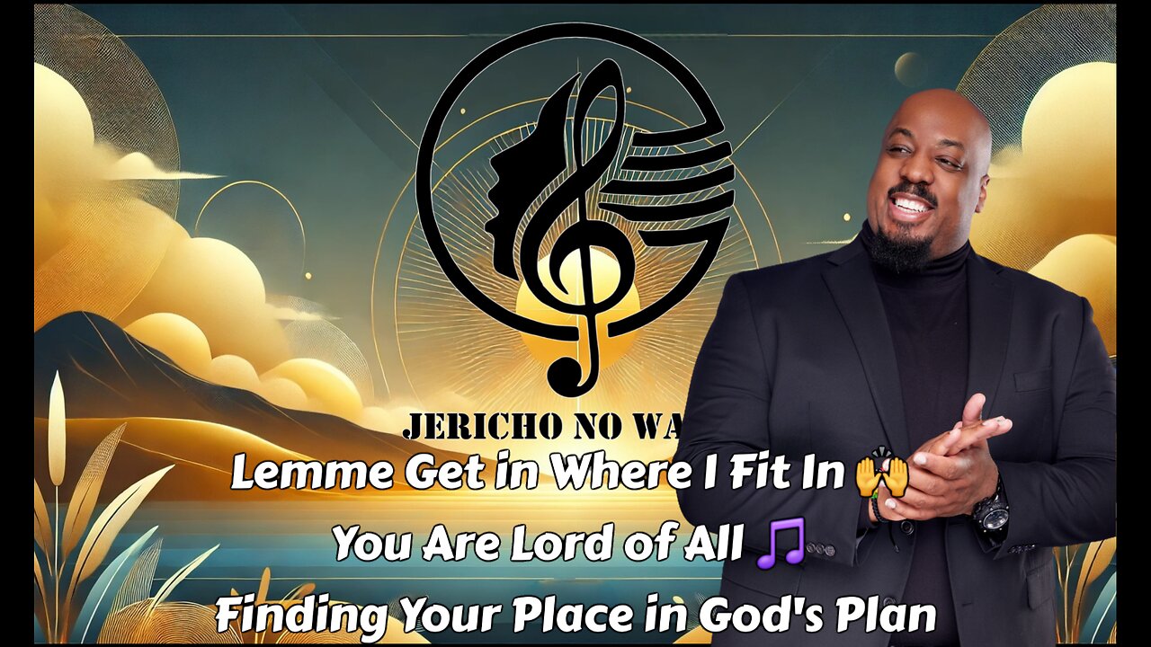 Lemme Get in Where I Fit In 🙌You Are Lord of All🎵Finding Your Place in God's Plan #bestvirtualchurch