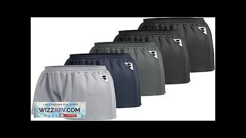 5 Pack Athletic Gym Mens Shorts Workout Black Quick Dry Basketball Review