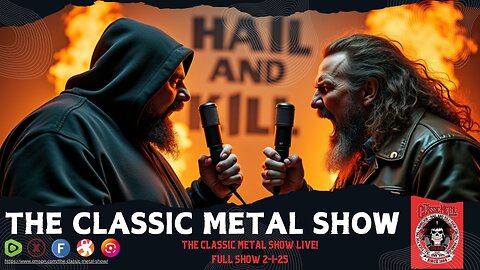 The Classic Metal Show LIVE! 2/1/25 (Full Show)