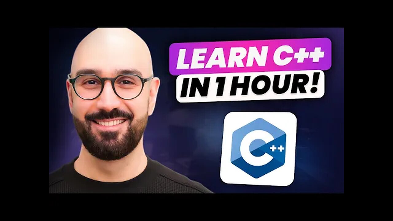 C++ Crash Course for Beginners - Start Coding in 60 Minutes!