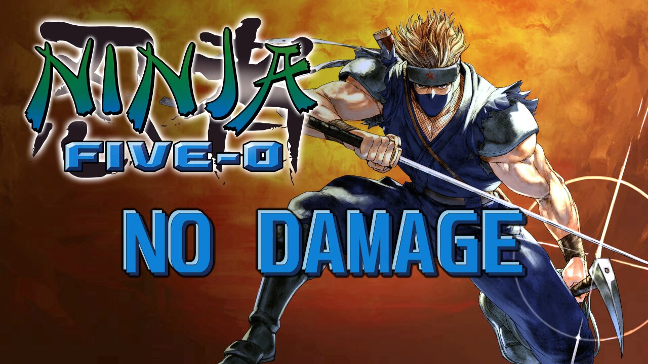 Ninja Five-O (GBA) Normal Difficulty - No Damage (Custom Borders)