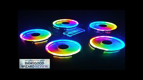 120mm Computer PC Cooler Cooling Fan RGB LED Multicolor-mode Quiet Chassis Fan Review