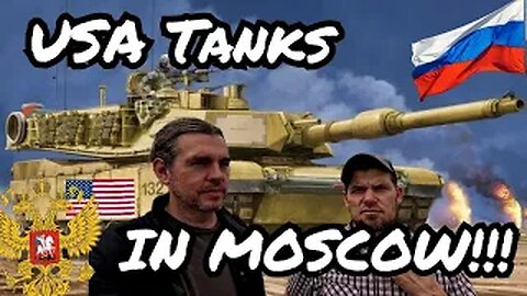 Captured Abrams Tank in Moscow!! #51