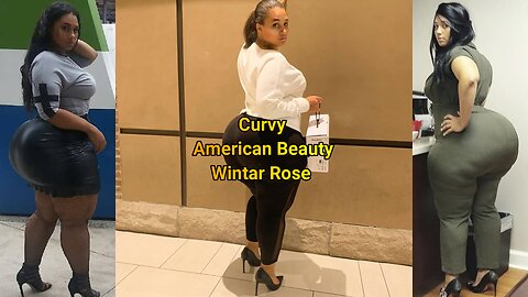 Curvy American Beauty Wintar Rose 