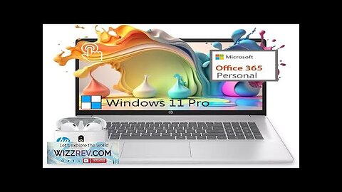 HP 2024 Newest 17 Laptop Computer 17.3” HD+ Touchscreen Business Laptop PC Review