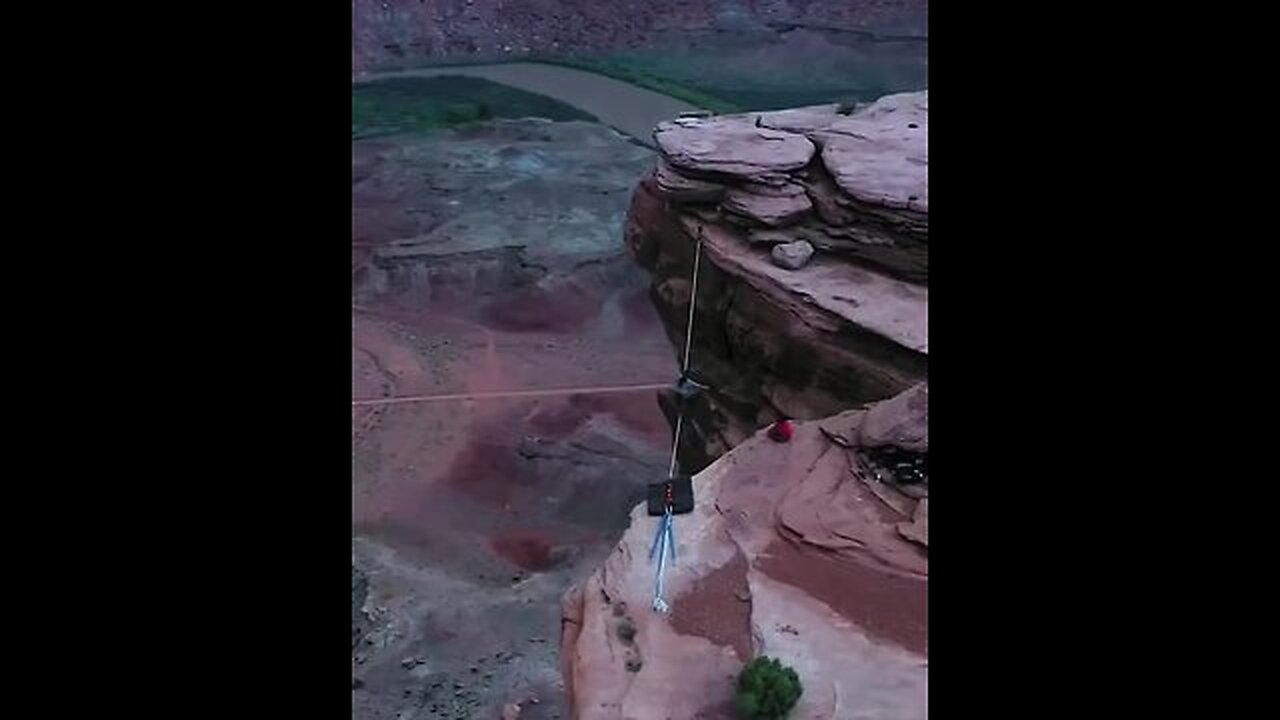 An invigorating walk between the rocks in Moab, Utah