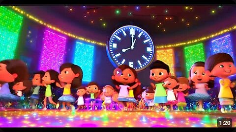 Tick-Tock, Time to Rock! ⏰ Fun Kids' Dance Song _ Learn About Time & Move to the Beat!