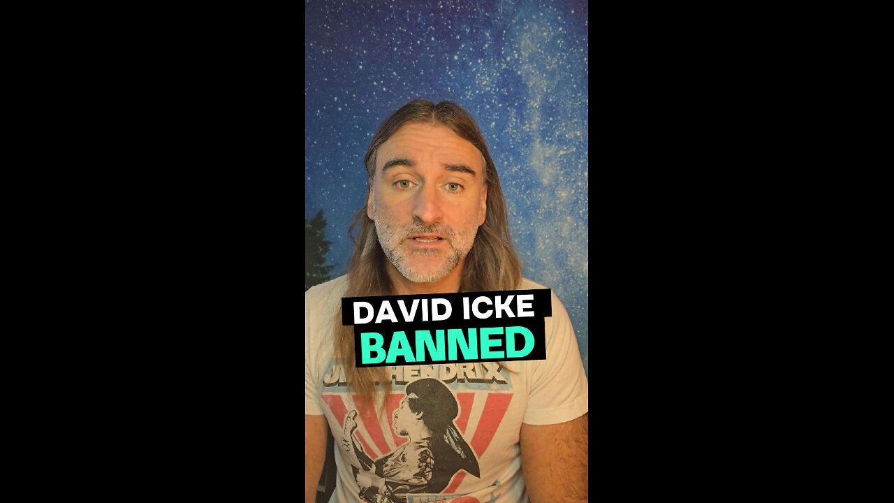 David Icke banned from speaking throught live stream in The Netherlands!