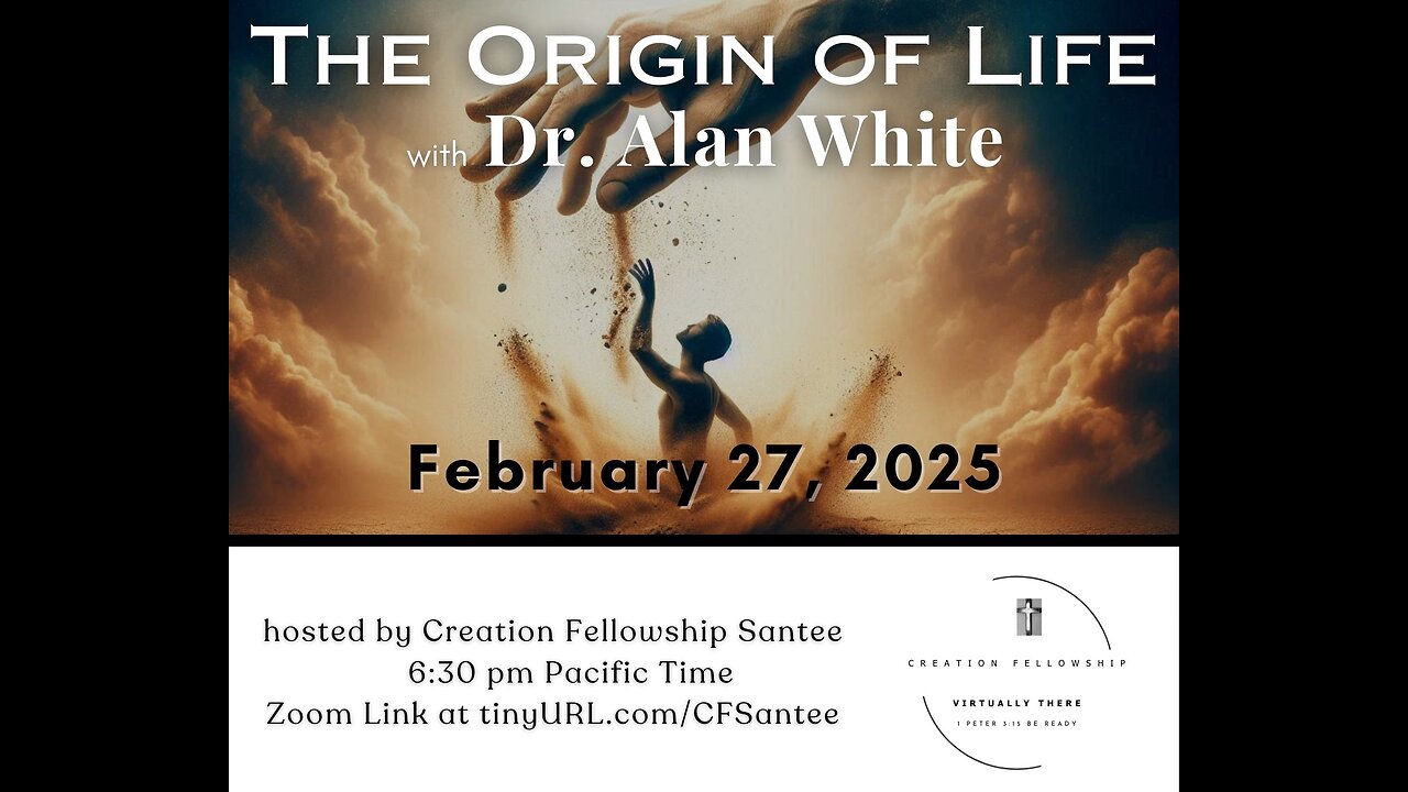 The Origin of Life by Dr. Alan White