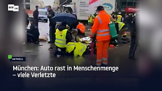 München: Auto rast in Menschenmenge – viele Verletzte