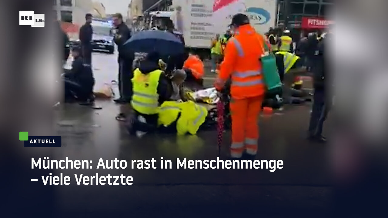 München: Auto rast in Menschenmenge – viele Verletzte