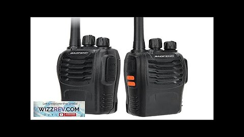 Baofeng BF-888S High Power Walkie Talkie 400-470MHz Wireless Copy Frequency CB Ham Review