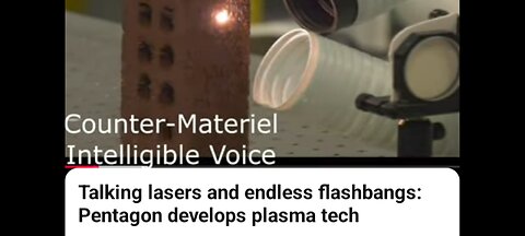 PENTAGON USING TALKNG LASERS