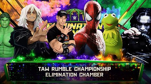 TAW Rumble Championship ELIMINATION CHAMBER - 2/24/25 WWE 2K23