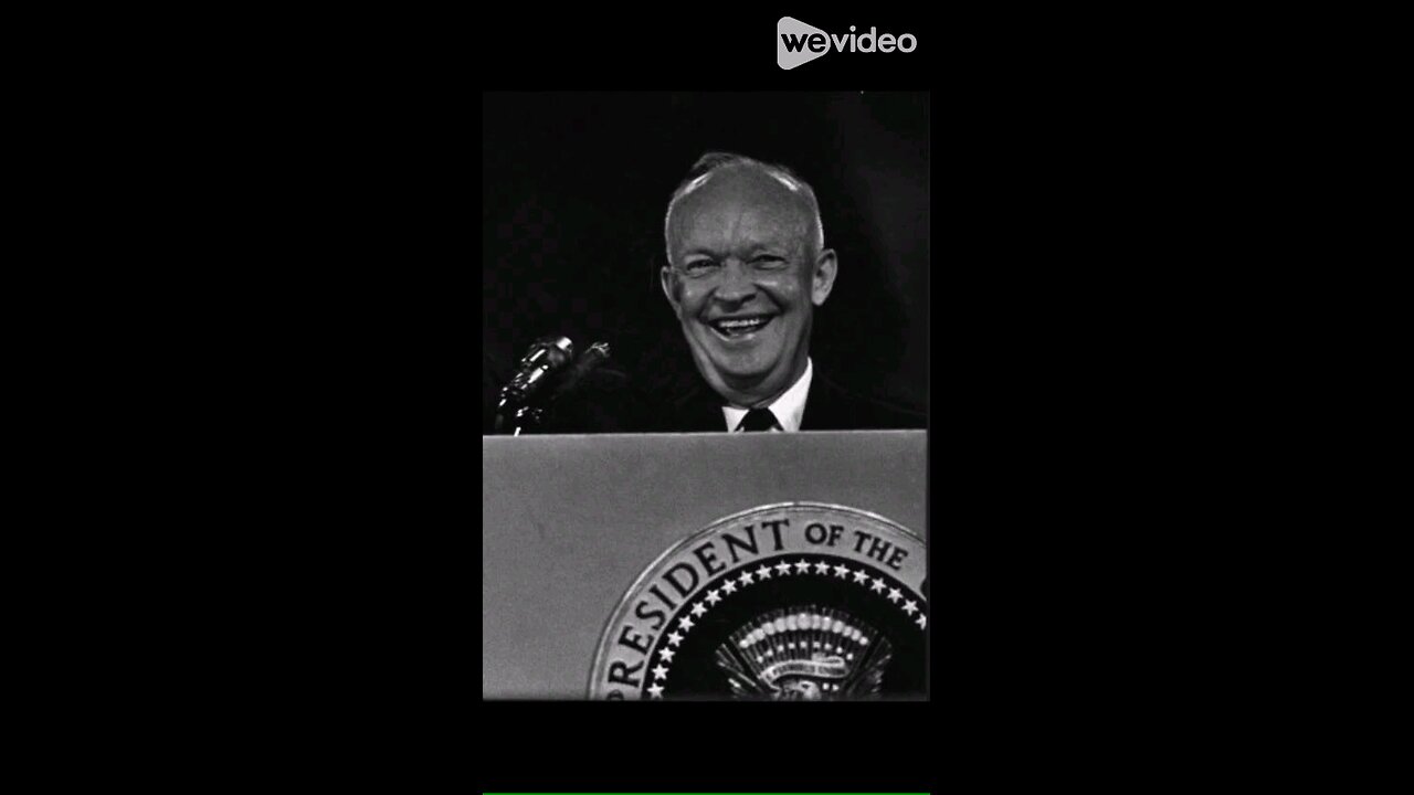 Dwight Eisenhower: an immoral political party "is merely a conspiracy to seize power"