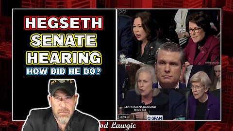 The Following Program: Pete Hegseth- ICE COOL in a Fiery Senate Committee Hearing