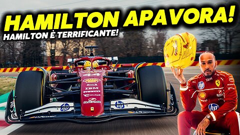 Com novo carro da Ferrari, confiança de Hamilton ASSOMBRA RIVAIS e dá nova vida à Fórmula 1