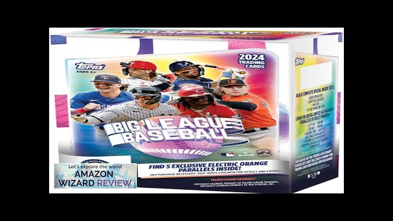 2024 Topps Big League Baseball Value Box 10 Packs Per Box Review