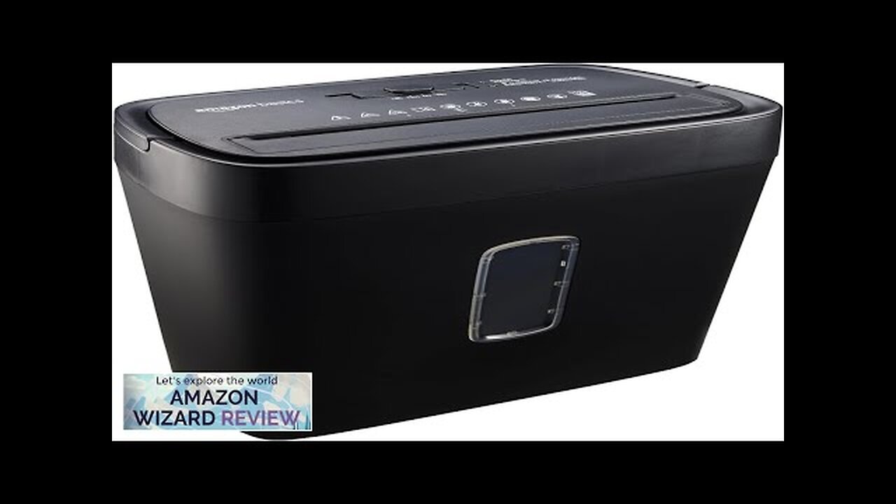 Amazon Basics Cross Cut Paper and Credit Card Shredder 12 Sheet (New Review