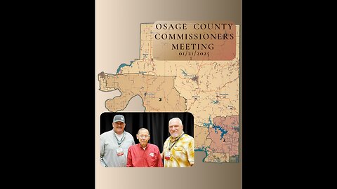 01.21.2025 - Osage County Commissioners Meeting