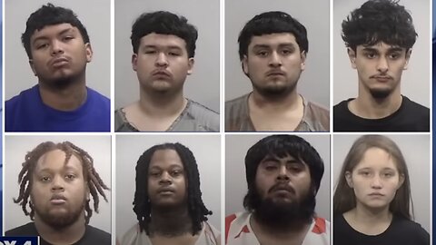 TX Police Arrest 8 Losers Selling & Flashing Illegal Gun Parts On Social Media!