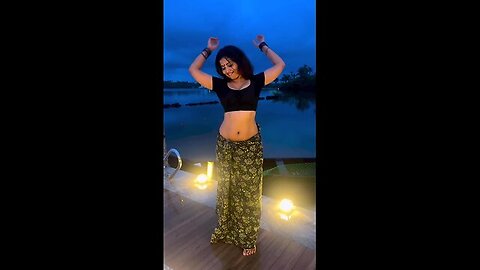 Roopashree nair(Anicka Vikramman) chanthupottu makeover 🔥🥵 #mallu #actress