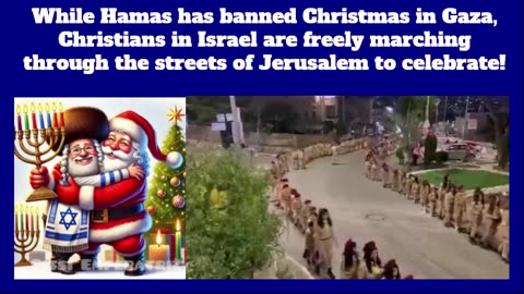 While Hamas has banned Christmas in Gaza, Christians in Israel