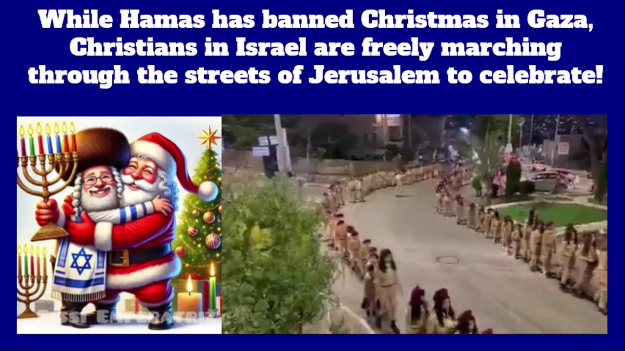 While Hamas has banned Christmas in Gaza, Christians in Israel