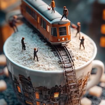 Little people life-urban life