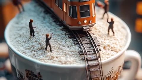 Little people life-urban life