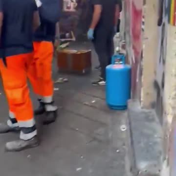 Illegal bazaars in Italy are demolished with bulldozers and false asylum seekers