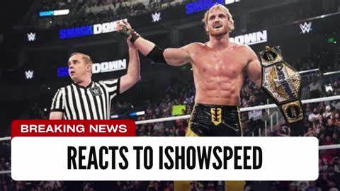 Logan Paul Reacts To IShowSpeeds Royal Rumble Appearance