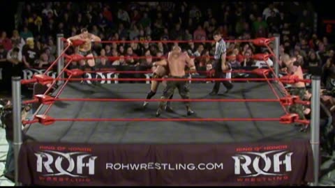 The Briscoes vs reDRagon - ROH 11th Anniversary (2013)