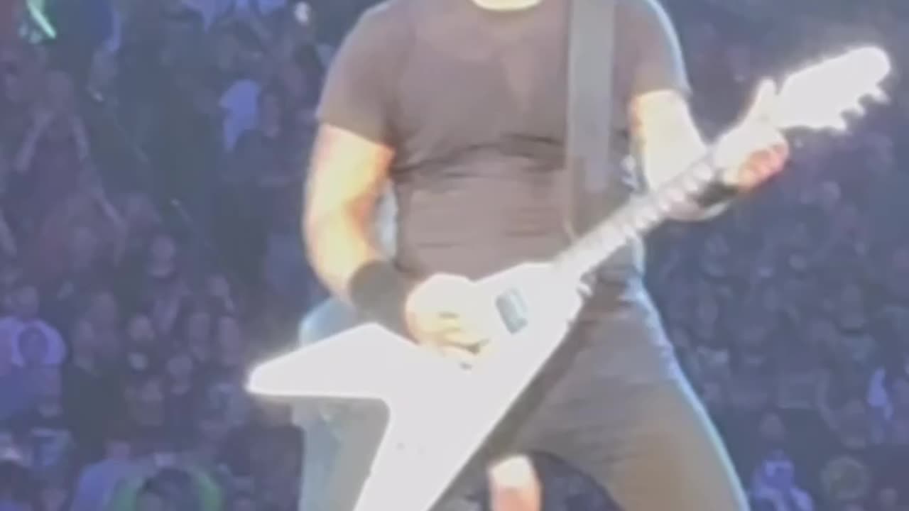 James Hetfield Ripping Moth To A Flame