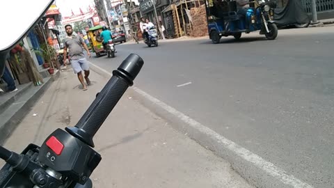 Traffic road at Kolkata