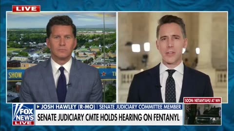 China is trying to poison us w/ fentanyl, steal our jobs & destroy our industry ~ Josh Hawley