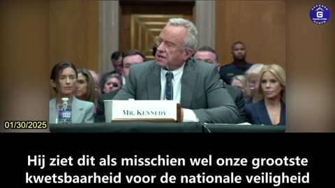 【NL】RFK Jr. over CCP's controle over de toeleveringsketens van medicijnen tijdens de Confirmation...