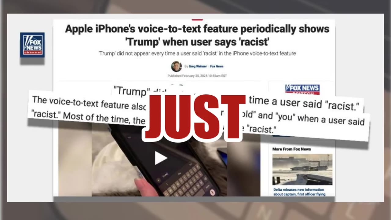 Fact Check: Apple Acknowledges Issue of iPhone Replacing 'Racist' With 'Trump' -- Bug With 'R' Words