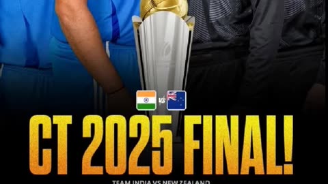 India will play Nee Zealand in the Final of CT-25.