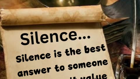 Silence