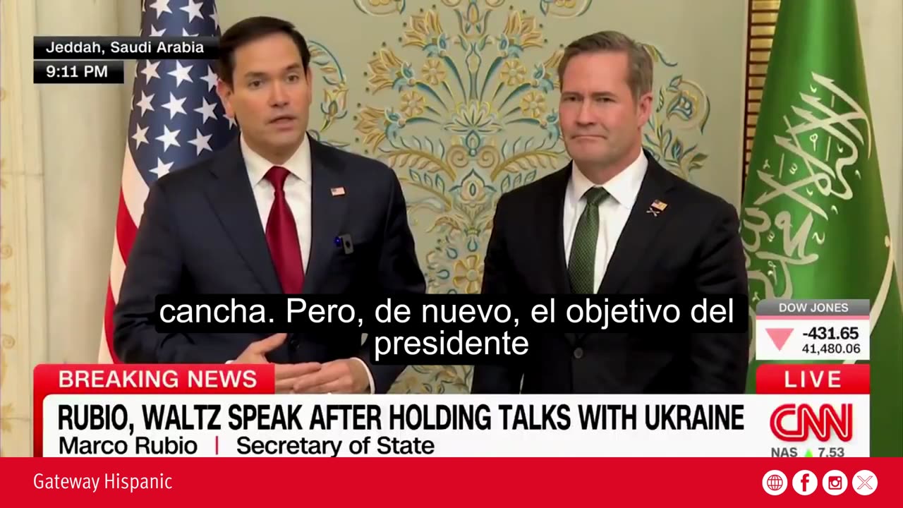 Marco Rubio: "Today, we've made an offer that the Ukrainians have accepted"