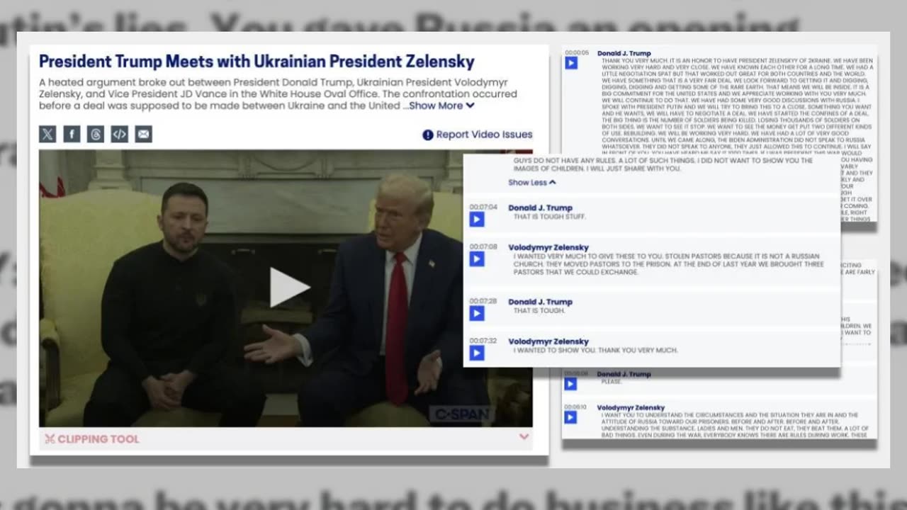 Fact Check: Fake Trump-Zelenskyy Meeting Transcript Mentions 'Real Estate Deal' And 'Burning Cities'