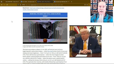 Ominous! Trump on Iran, Daniel 8 and the Blood Moon Eclipse