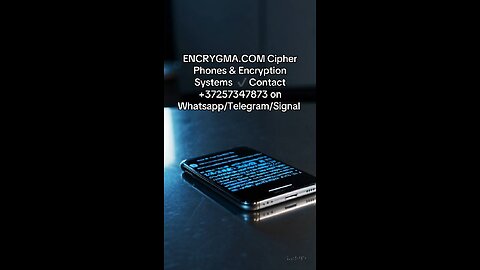 Encrypted Phones & Cipher Systems by Encrygma.com ! Consult with us if you need absolute privacy