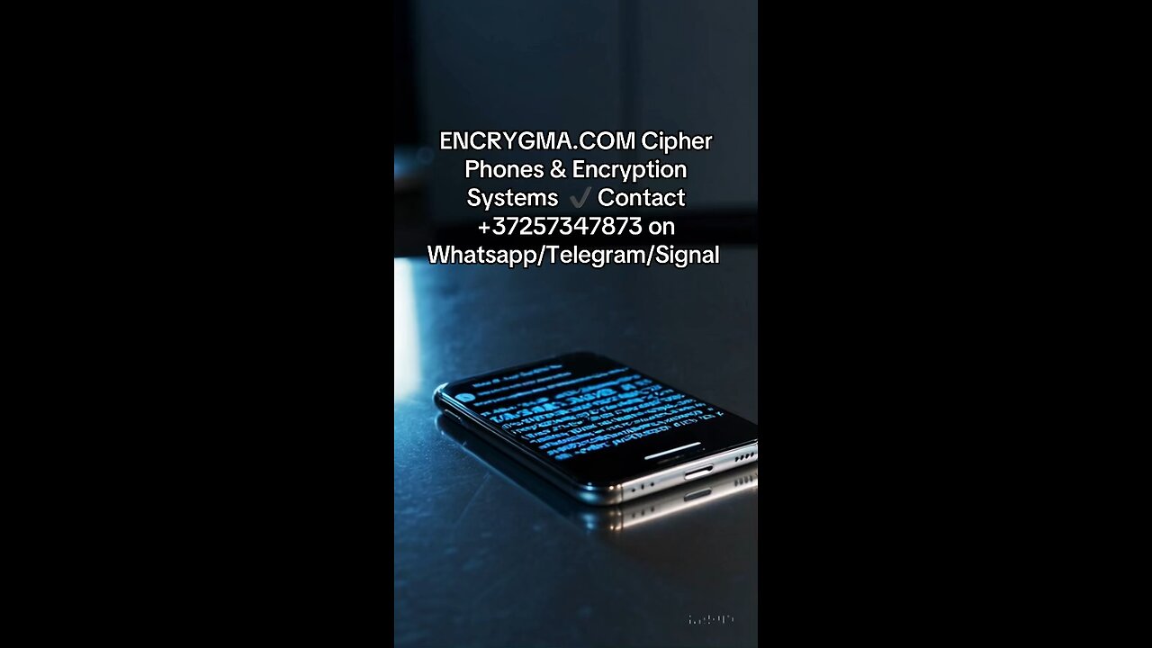 Encrypted Phones & Cipher Systems by Encrygma.com ! Consult with us if you need absolute privacy