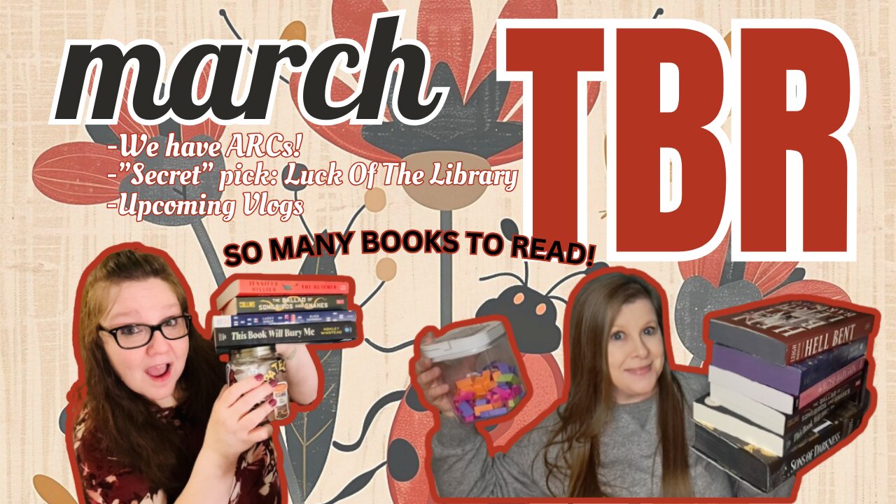 March TBRs (probably... possibly... or not)